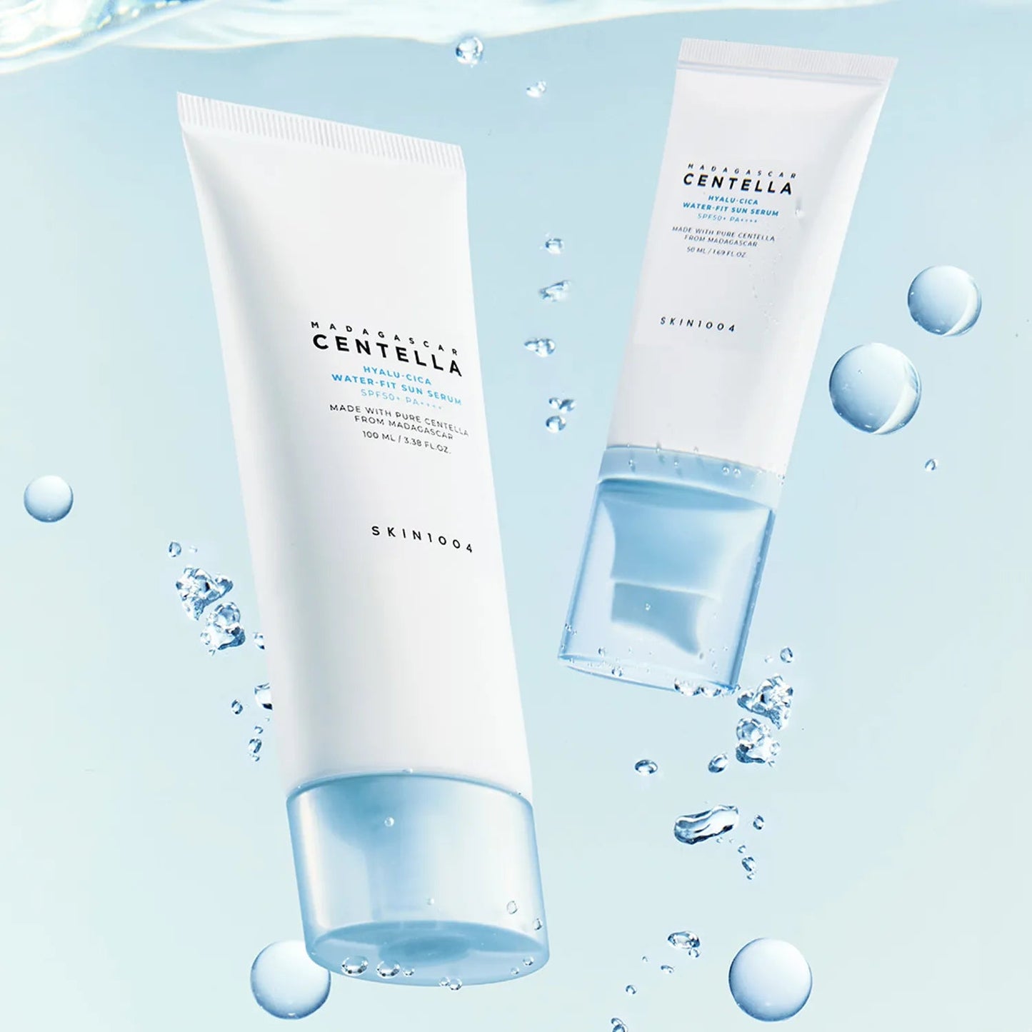 SKIN1004_ Madagascar Centella Hyalu Cica Water Fit Sun Serum SPF50+++_50ml