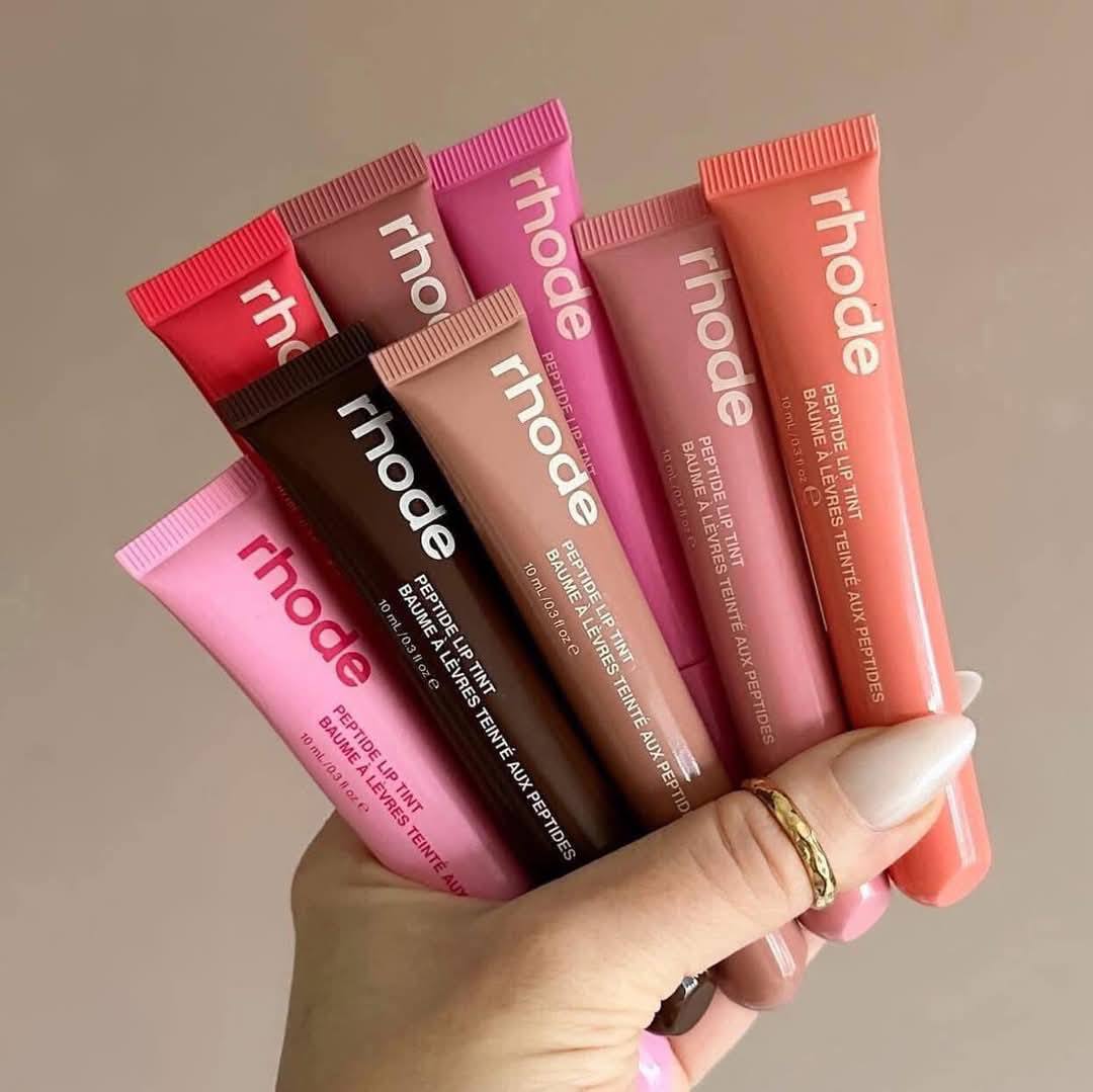 Rhode_ The Peptide Lip Tints 8pc + Rhode Pocket Blush (FREE)