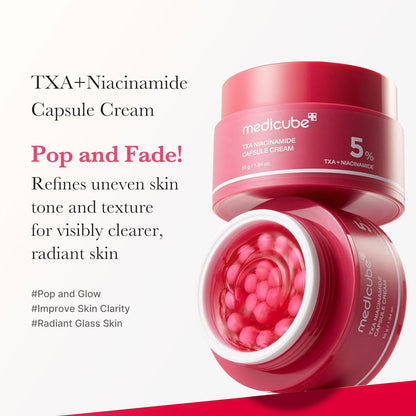 Medicube TXA Nicinamide Capsule Face Cream_ 55g