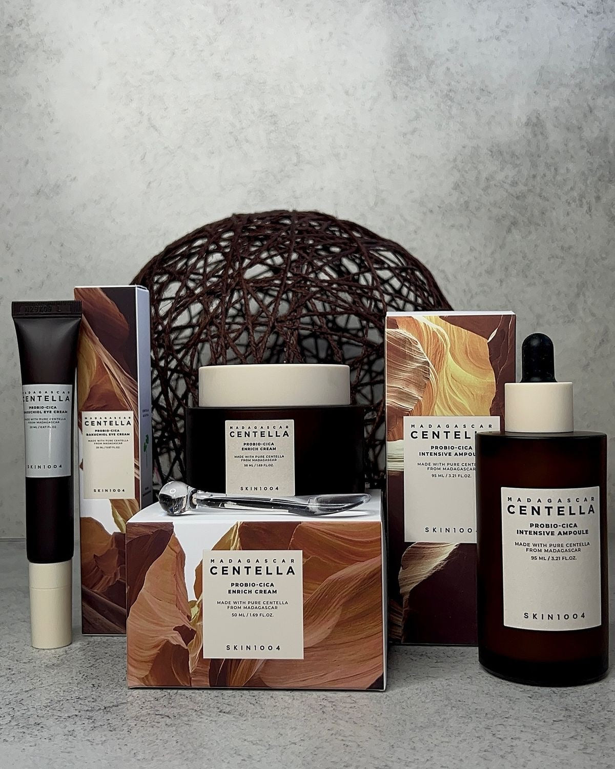 SKIN1004 Centella Probio_Cica Viral Trio Set ( Ampoule + Mosturizing Cream + Eye Cream)