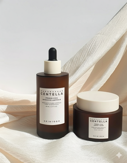 SKIN1004 Centella Probiotic_Cica Dou Bundle ( Ampoule + Mosturizing Enrich Cream )