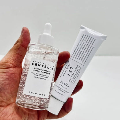 SKIN1004 Centella Brightening Ampoule + Dr. Althea 345 Relief Cream Dou