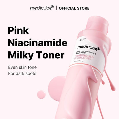 Medicube Viral Bundle Dou ( Medicube PDRN Pink Nicinamide Milky Toner + PDRN Pink Peptide Serum )