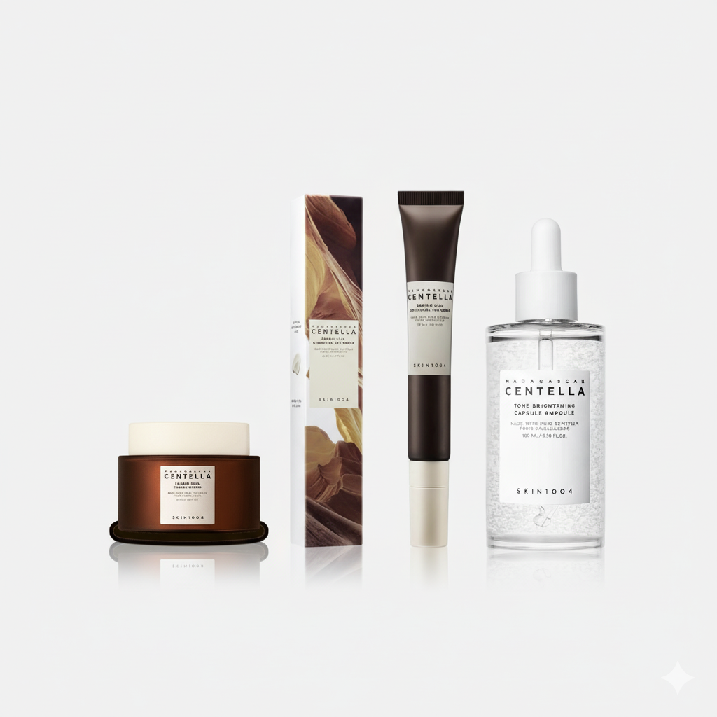 Most Loved Triple Bundle Set ( SKIN1004 Brightening Ampoule + Probio_Cica Enrich Cream + Probio_Cica Eye Cream )
