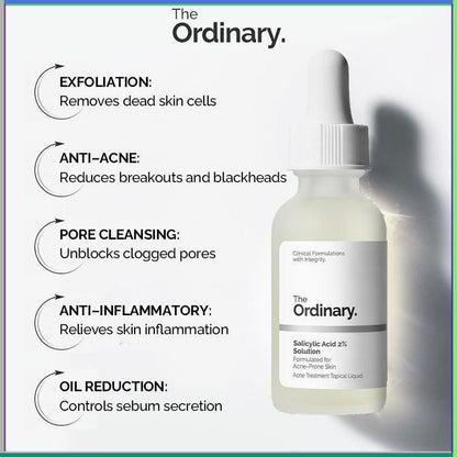 The Ordinary Most Loved Dou ( Nicinamide 10%_ Zinc1% + Hyaluronic Acid 2%_ B5(with Ceamides) )