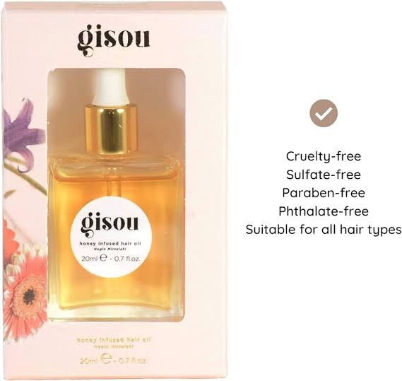 GISOU_ Honey Infused Hair Oil / 20ML