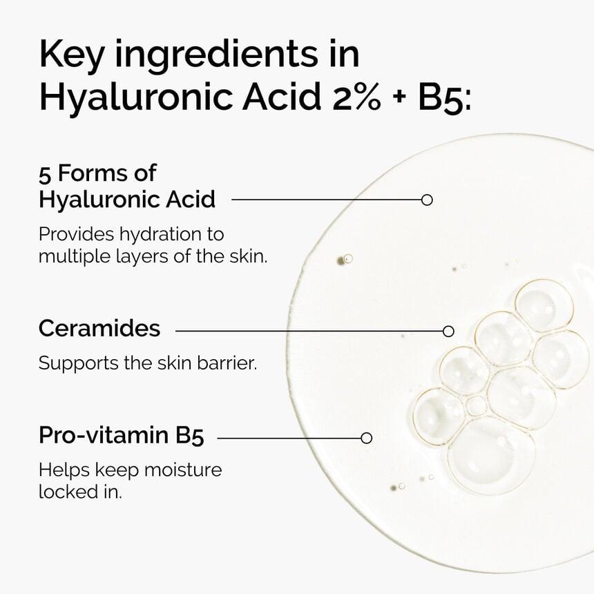 The Ordinary Hyalironic Acid 2% + B5 (with Ceramides) 30ml