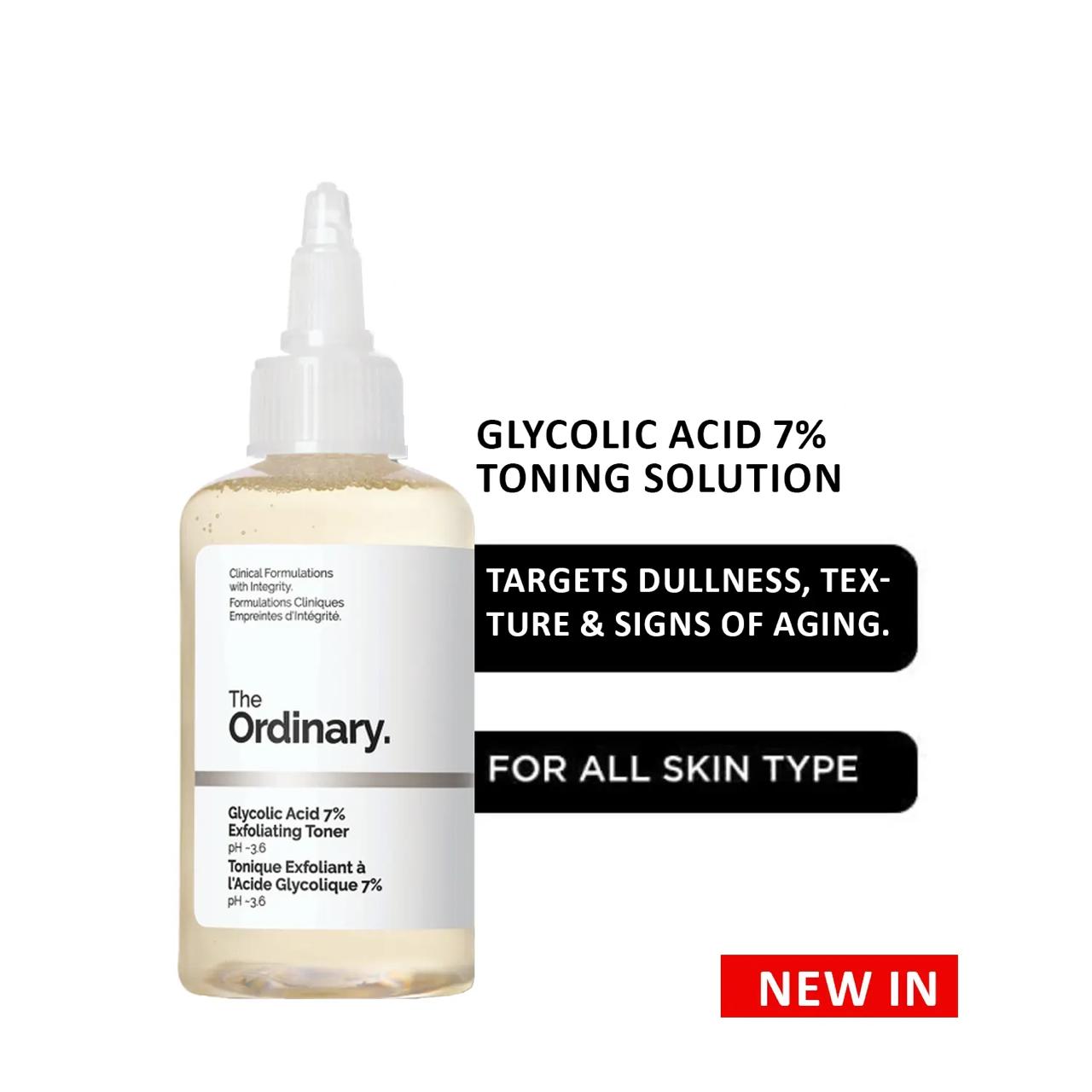 The Ordinary Glycolic acid 7% Exfoliating Toner Solution_ 240ml