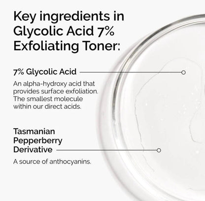 The Ordinary Glycolic acid 7% Exfoliating Toner Solution_ 240ml
