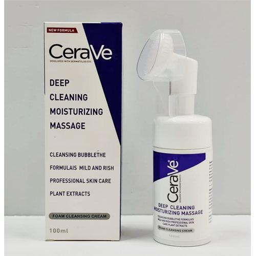 CeraVe Deep Cleansing Mosturizing Massage with Cleansing Brush