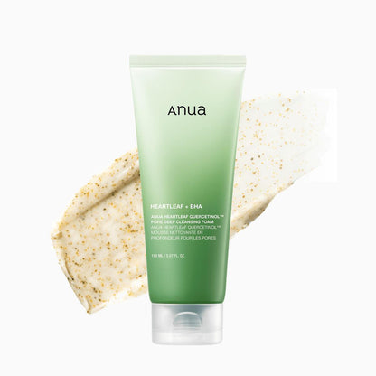 Anua Heart leaf Quercetinol Pore Deep Cleansing Foam_ 150ml