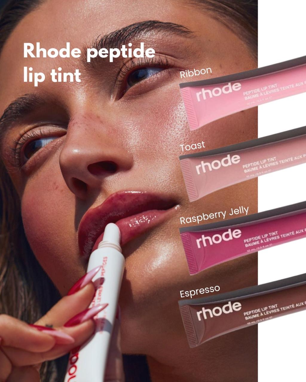 Rhode_ The Peptide Lip Tints 8pc + Rhode Pocket Blush (FREE)